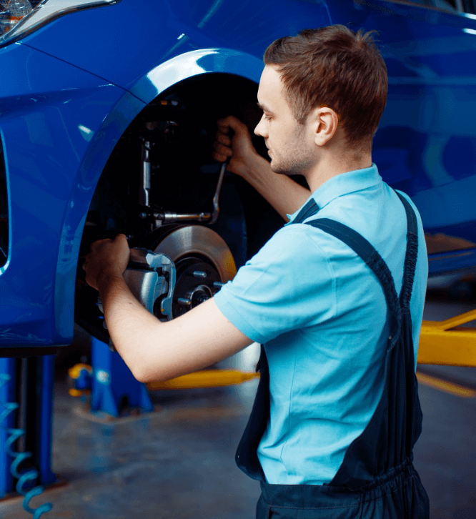 car brake mechanic