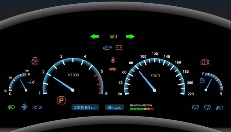 Vehicle Dashboard Warning Lights